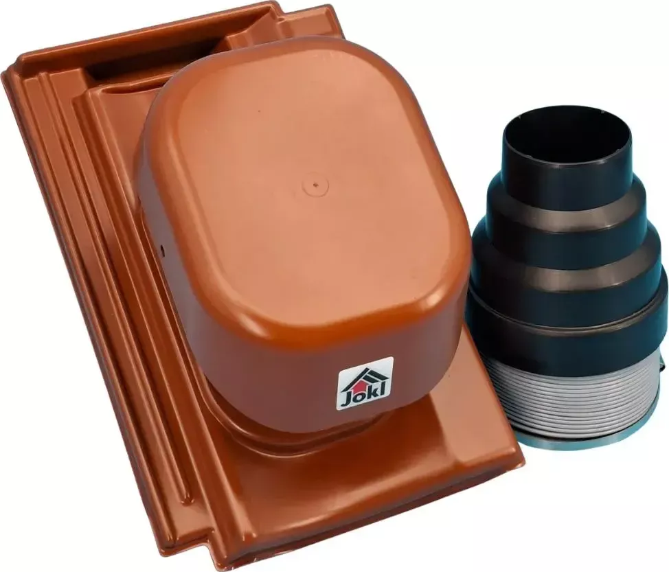 JOKL - VENTEO - Odvětrávací střešní komplet pr. 150 mm, Contiton 12, cihlová