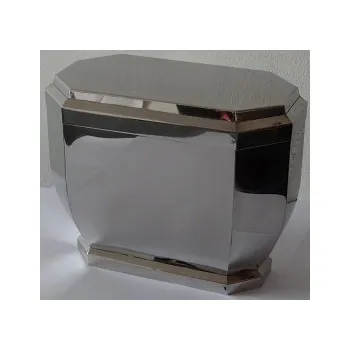 Smuteční dekorace Obal na 2 urny nerez