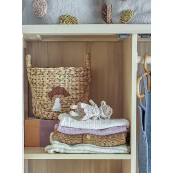 Piknikový koš Bloomingville Úložný koš Agnes Water Hyacinth menší