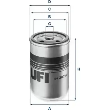 Autodíl UFI Palivový filtr UFI 24.307.00