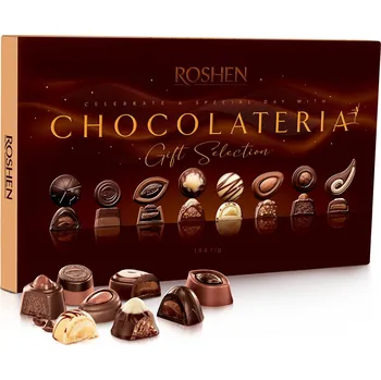 Bonboniéra Roshen Chocolateria 194g (Kartonové balení : 8 ks)