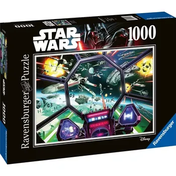 Puzzle Ravensburger Star Wars TIE Fighter Kokpit 1000 dílků