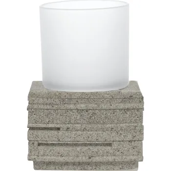 Držák na kartáček Ridder Brick Sklenka, béžová, 22150111 (276306) RIDDER