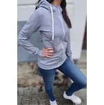 Kulišárny Mikina dámská MELANGE zipper VELIKOST: 38