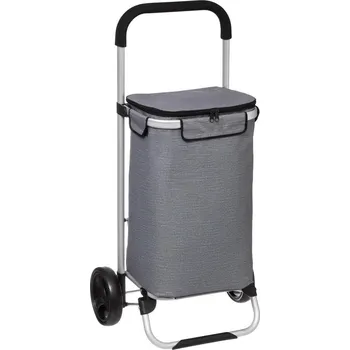 Nákupní taška 5FIVE Izotermický hliníkový nákupní vozík šedý