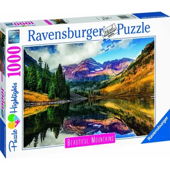 Puzzle RAVENSBURGER Dechberoucí hory: Aspen Colorado 1000 dílků