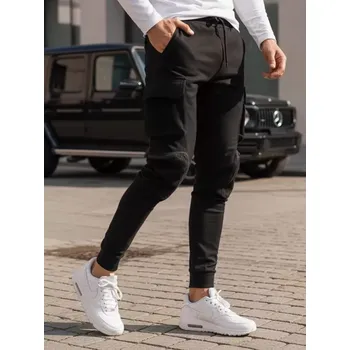 Pánské kalhoty Pánské kalhoty DSTREET UX4164 ČERNÁ L