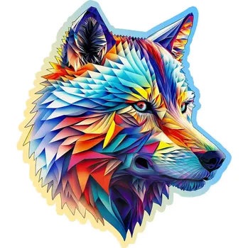 Dětské zboží Dřevěné puzzle Nóbl vlk 250 dílků WOODEN CITY