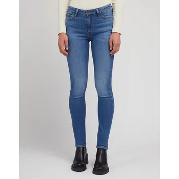 Dámské džíny Dámské rifle Lee Scarlett High 112346881 In The Shade Velikost: W31, Délka: L29