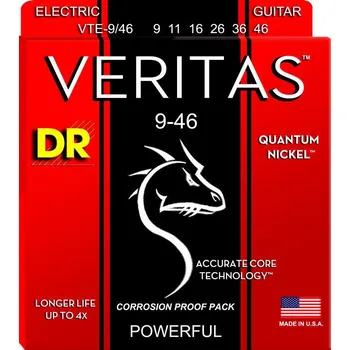 Struna pro hudební nástroj DR Strings VTE-9/46 Veritas Struny pro elektrickou kytaru