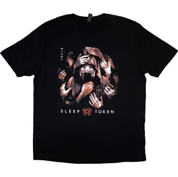 Pánské tričko Sleep Token Grabbing Hands Black XL Tričko