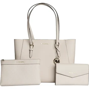 Kabelka Set 3 kabelek Michael Kors 3 v 1 Charlotte light creme