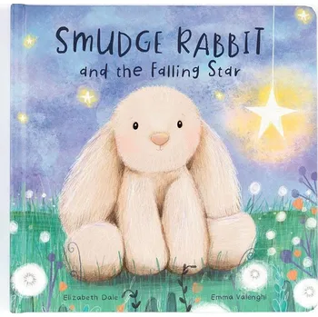 Pohádka Jellycat Smudge Rabbit and the Falling Star Book