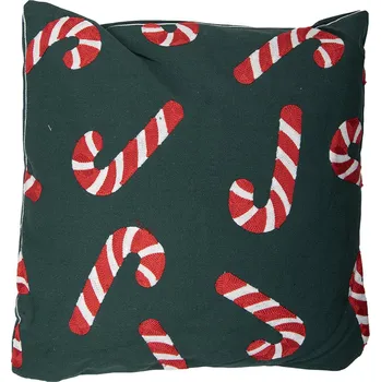 Polštář Clayre & Eef - Polštář s výplní CANDY CANE KG023.137