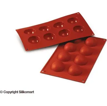 Čokoláda Forma silikon: POLOKOULE 8x30ml