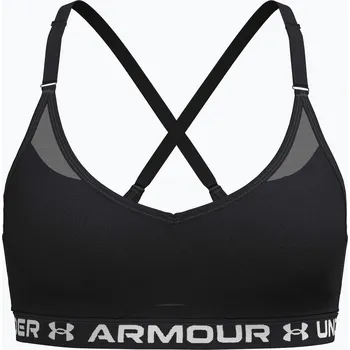 Dámské spodní prádlo Sportovní podprsenka Under Armour Crossback Low ultimate black/white