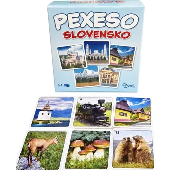 Pexeso Pexeso slovensko v krabičce