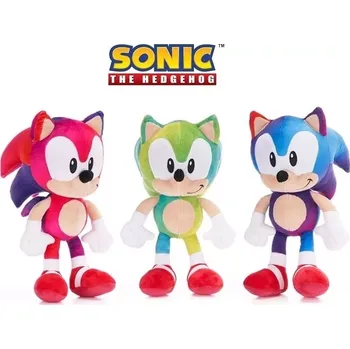 plyšák Plyšový ježek SONIC 30 cm – barevný gradient