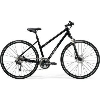 Merida CROSSWAY 300 Glossy Black(Matt Silver) W 2023 Velikost: M(51), Rok: 2023