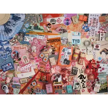 Puzzle Puzzle Dobrodružství v Tokiu 1500 dílků RAVENSBURGER