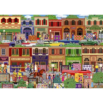 Puzzle Alipson puzzle patchwork festival 1000 dílků