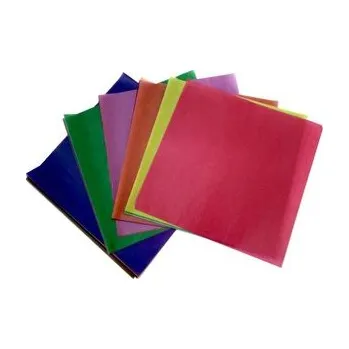 Set školních potřeb Papier origami transparentny 42g 10x10cm 50ark