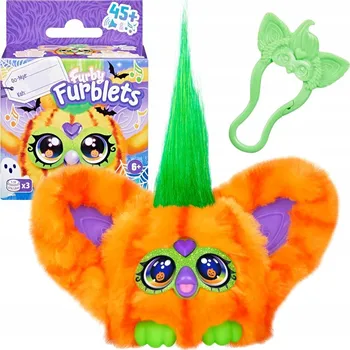 plyšák FURBY FURBLES Interaktivní plyšová hračka BOO-KIN Halloween G1435