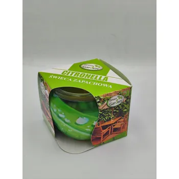 Svíčka SVÍČKA / VONNÁ / CITRONELLA / ZELENÁ / EM EM