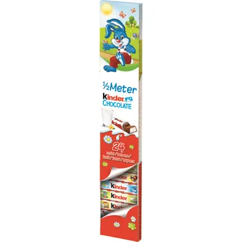 Cukrovinka Kinder Tyčinky z mléčné čokolády s mléčnou náplní