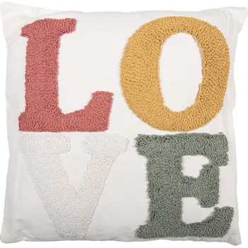 Polštář Clayre & Eef - Polštář s výplní LOVE KG023.136