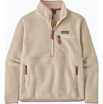 Dámská mikina Dámská fleecová mikina Patagonia Retro Pile Marsupial dark natural