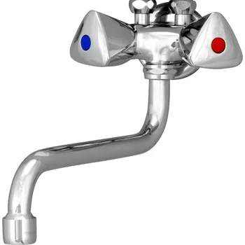 Vodovodní baterie Dřezová nástěnná klas. bat. HAKL, 12 cm (300117) Hakl