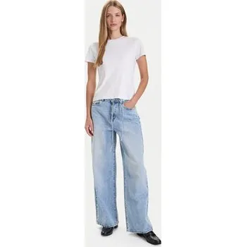 Dámské džíny Vero Moda Jeansy Wien 10338133 Modrá Wide Leg 27_30