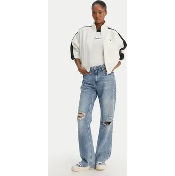 Pánská mikina Guess Jeans Mikina W6GQZ3 KB212 Bílá Relaxed Fit S