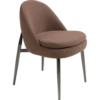 Jídelní židle Angel Cerdá Hnědá čalouněná jídelní židle No. 4236