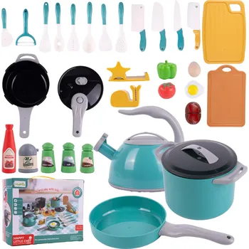 Dětská kuchyňka Kuchyňský set na vaření, 33 dílů