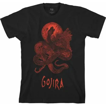 Pánské tričko Gojira Serpent Moon Black L Tričko