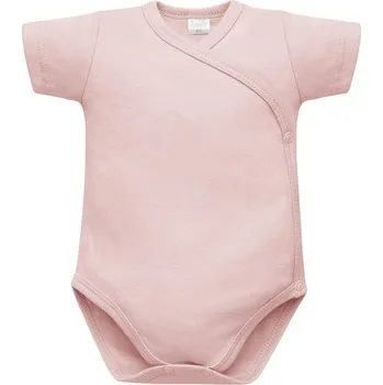 Kojenecký body PINOKIO Body zavinovací krátký rukáv Lovely Day Rose - 56