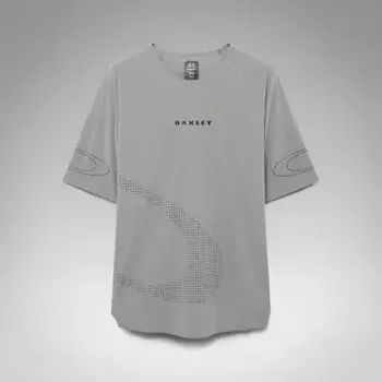 Cyklistické oblečení Oakley Seeker Whip pánský dres krátký rukáv Cement vel. L