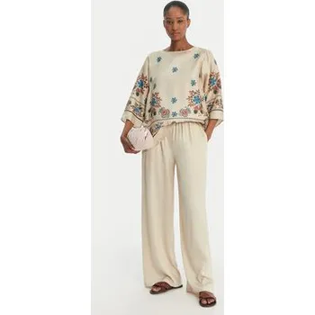 Weekend Max Mara Halenka Samba 2615111062 Écru Loose Fit 38