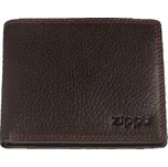 Kožená peněženka Zippo, hnědá