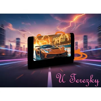 Peněženka Dětská textilní peněženka auto 1-82126