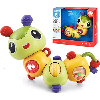 Hračka pro nejmenší Veselá stonožka se zvukem