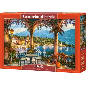 Puzzle Castorland Středomořská veranda 1000 dílků