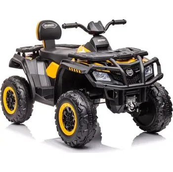 Dětské elektrovozidlo Dětská elektrická čtyřkolka S615 24V žlutá