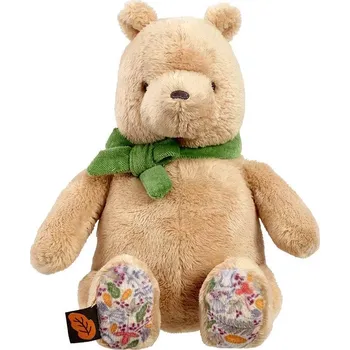 plyšák Plyšový medvídek Pú se zelenou mašličkou 22 cm