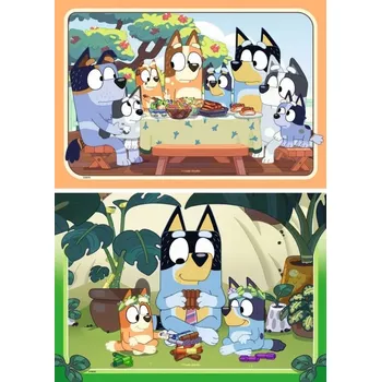 Puzzle RAVENSBURGER BLUEY 2 X 24 dílků