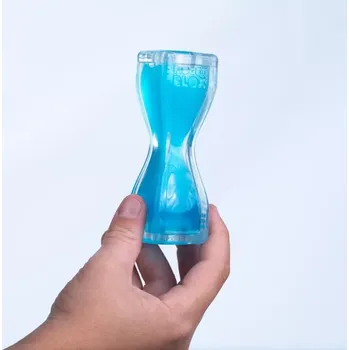 Fidget Blox Vision barevná láva modrá – antistresová pomůcka