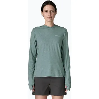 Dámská mikina Dámská mikina Patagonia Capilene Cool Sun Hoody nouveau green/blue sage x-dye