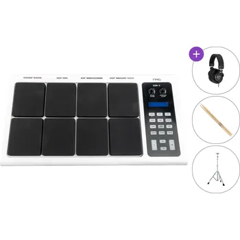 Elektronické bicí NRG EDM-2 Multipad Premium SET Elektronický bicí pad